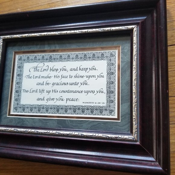Framed Bible Verse - Picture 5 of 9